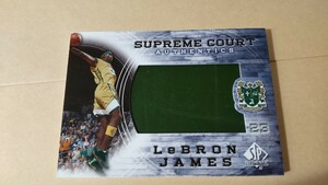 Upper deck Lebron James Hardcourt レブロン・ジェームズ フロアカード レア 送料無料 