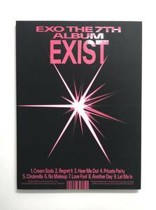 EXO 7th Full Album [EXIST (Photo Book Ver.)](韓国盤）　黒ver.　CD　K-CD3