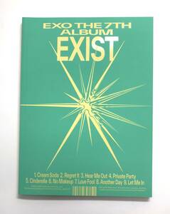 EXO 7th Full Album [EXIST (Photo Book Ver.)](韓国盤）　緑ver.　CD　K-CD1