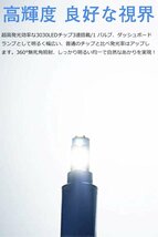 T5 LED メーター球 ウェッジ球 led t5 メーター球 バルブ メーター球 パネル球 エアコン球 ホワイト 3030-3SMD 10個セット ☆7色選択/1点_画像3