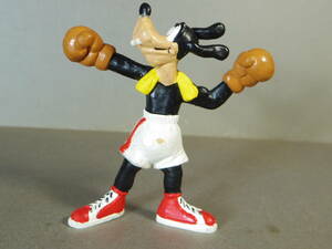  Disney Goofy PVC figure boxing towel / Boxer 