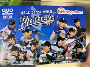 大谷翔平　クオカード　日本ハム　非売品　未使用　プロ野球　SHOHEI OHTANI ファイターズ