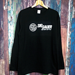  including postage SIG SAUER The well & Zone long T long sleeve T shirt black XL size 