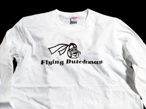 送込　Flying Dutchman Records フライングダッチマン ロンT 長袖Tシャツ 白 Lサイズ