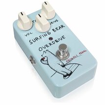 最落無し! Animals Pedal　Surfing Bear Overdrive　/ a43228　最も基本的な歪みを作るためのオーバードライブペダル！ 1円_画像2