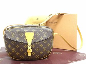 難あり ルイヴィトン モノグラム ジュヌフィーユ M51226 ショルダーバッグ 斜め掛け LOUIS VUITTON ☆P