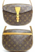 難あり ルイヴィトン モノグラム ジュヌフィーユ M51226 ショルダーバッグ 斜め掛け LOUIS VUITTON ☆P_画像3