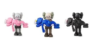 Домашние подлинные Kaws Gone Brown Grey Black 3 Cody Set Cows Cows x Medicom Toy Medicom Toy Gone [Новая и неиспользованная]