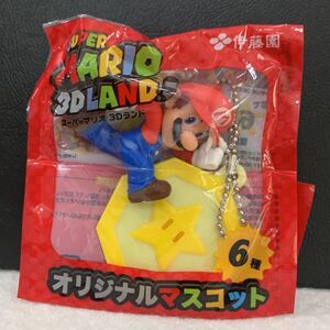 ＜未使用＞マリオ オリジナルマスコット(スターメダル) 「スーパーマリオ 3Dランド」 ボールチェーンフィギュア★高さ約４cm〈K8b