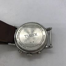 960-0124 TIMEX 腕時計 革ベルト ブラウン 電池切れ 動作未確認_画像2