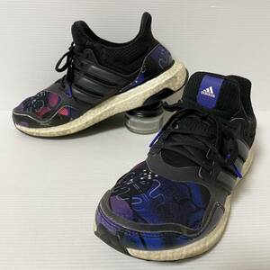 ADIDAS ULTRABOOST S&L DNA アディダス ウルトラブースト FZ2917 レザーランニングシューズ スニーカー　23cm ブラック　＊4