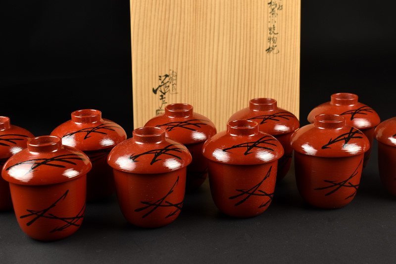 Yahoo!オークション -「箸洗 小吸物椀」(漆芸) (工芸品)の落札相場 