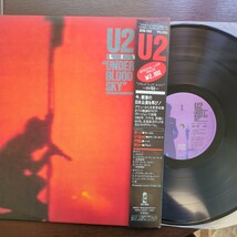 PROMO sample 見本盤 U2 under a blood red sky ユーツー ブラック・レッド・スカイ record レコード LP アナログ vinyl_画像1