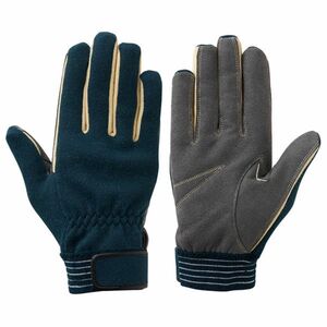 シモン 災害活動用保護手袋(アラミド繊維手袋) KG-110 消防手袋 Lサイズ ネイビー