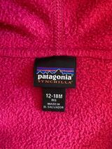 patagonia　パタゴニア　フリースパーカー　12-18M　ベビー　子供　キッズ　80　85　90　フリース　パーカー　アウター_画像5