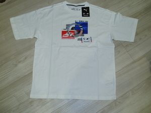 即決！新品★PUMA[プーマ] BMW MMS STATEMENT CARグラフィック Tシャツ 【men'sのＬ相当】　送料185円～　1/3P17