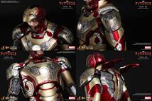 ホットトイズ◆1/6 アイアンマン・マーク 42 MMS197D02 Iron Man 3 HOTTOYS ムービー・マスターピース DIECAST_画像9