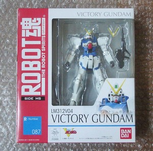 ROBOT魂◆Vガンダム　R-Number 087 ＜SIDE MS＞ VICTORY GANDAM　機動戦士V（ヴィクトリー）ガンダム　バンダイ BANDAI