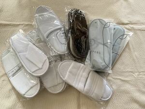 * disposable slippers 11 pairs set *