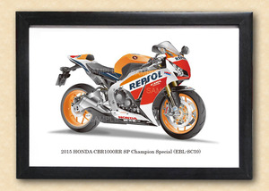 【標準仕様】ホンダ CBR1000RR SP チャンピオンスペシャル (SC59) 2015 イラスト