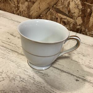 ノリタケ　ミニティーカップ　カップ　ホワイト　ミニ　Noritake 金縁　ゴールド　小さめ　佐川急便対応のみ