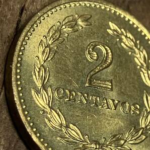 1974 El Salvador 2 Centavos Republic DE コイン coin 古銭 骨董品 combine shipping Centavos サルバドール コイン エルサルバドル の画像4