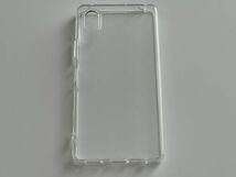 Xperia Ace III SO-53C SOG08 A203SO 耐衝撃 上質 TPU ソフト 透明 クリア ケース A122_画像1