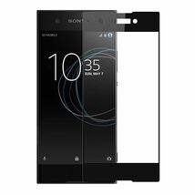 Xperia XZ1 SO-01K SOV36 701SO 0.26mm 枠黒色 強化ガラス 液晶保護フィルム 2.5D K456_画像1