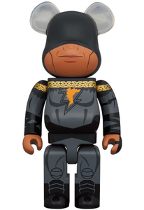 新品 BE@RBRICK BLACK ADAM 400％ MEDICOM TOY ベアブリック kaws カウズ BASQUIAT BANKSY Keith Haring WARHOL