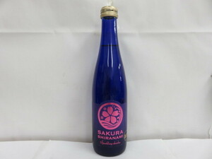 #56271 SAKURA SHIRANAMI　SPARKLINGSHOCHU　焼酎300ml　8度　1本