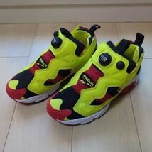 超美品 Reebok インスタポンプフューリー シトロン CITRON PUMP FURY_画像1