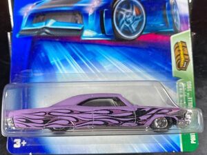 ホットウィール HOTWHEELS T-HUNT PONTIAC BONNEVILLE 1965 65 Real Ridersトレジャーハント TH TREASURE HUNTS USカード ポンティアック