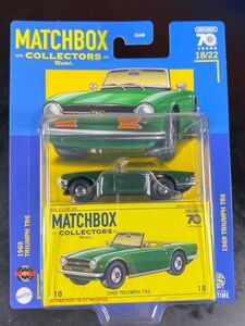 MATCHBOX マッチボックス MBX COLLECTORS 1969 TRIUMPH TR6 トライアンフ 1/64