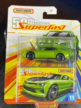 MATCHBOX マッチボックス MBX 50th Superfast 17 CHEVY CAMARO CHEVROLET シェビー カマロ_画像1