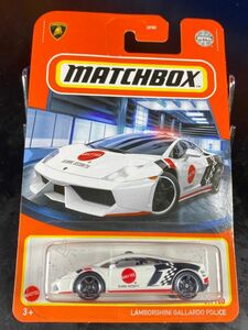 MATCHBOX Matchbox MBX LAMBORGHINI GALLARDO POLICE Lamborghini Gallardo patrol car 