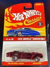 ホットウィール HOTWHEELS Classics 1970 CHEVELLE CONVERTIBLE シェベル コンバーチブル SERIES 2　70_画像2