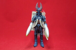 タグ付き バルタン星人 ベーシカル ウルトラマンコスモス 大怪獣タグ版 バトルカード付き 2007 ソフビ USED 同梱可【US51017008】