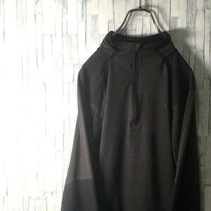 米国輸入 NORTH FACE トラックジャケット ハーフジップ ブラック