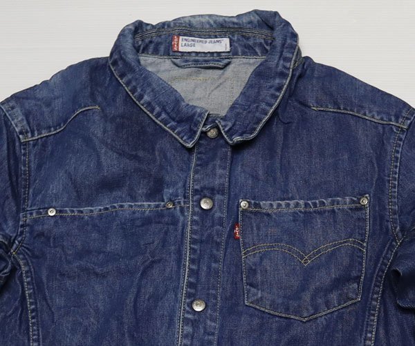 古着】LEVI´S Engineerd Jeans リーバイスデニムジャケット-