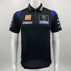  YAMAHA モンスター MotoGP polo シャツ ポリエステルメッシュ