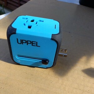 uppel usbポート 電源タップ 海外　アメリカ　オーストラリア　ヨーロッパ　コンセント　変換　タップ　未試験　ジャンクで　送料520