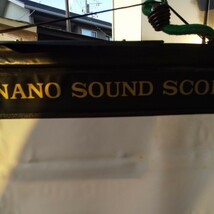 およそ900×1100 白い部分 スクリーン 映写機用？ shinano sound scope ゆうパック140_画像3