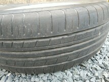 アルトラパン外し スズキ純正13インチアルミホイール13x4.00B+45、155/65R13タイヤ付4本セット　ヨコハマECOS ES31 0115 YOKOHAMA_画像9