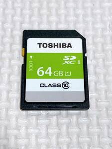 ★ TOSHIBA SDXCカード 64GB Class10 UHS-I対応 SDAR40N64G 東芝