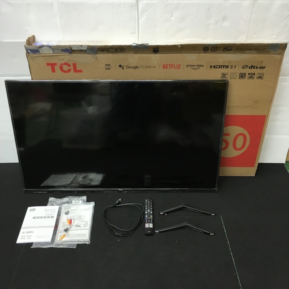 Yahoo!オークション -「tcl」(50インチ~) (テレビ)の落札相場・落札価格