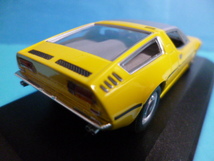 1/43ミニチャンプス マセラティ ボーラ 1972 イエロー MASERATI BORA yellow MINICHAMPS PMA_画像5