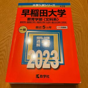 早稲田大学 (教育学部 〈文科系〉) (2023年版大学入試シリーズ)