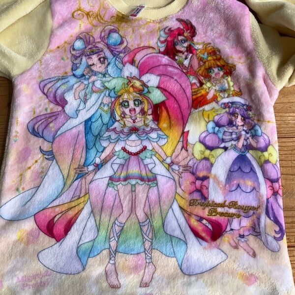 トロピカル~ジュ!プリキュアふんわりあったかパジャマ 寝るのが楽しみになってくれます!