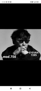 eyevan7285 model756 山口一郎着用 サングラス　サカナクション