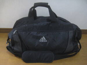  one point thing!! adidas Adidas with logo exclusive use with strap . large Boston bag sport bag 